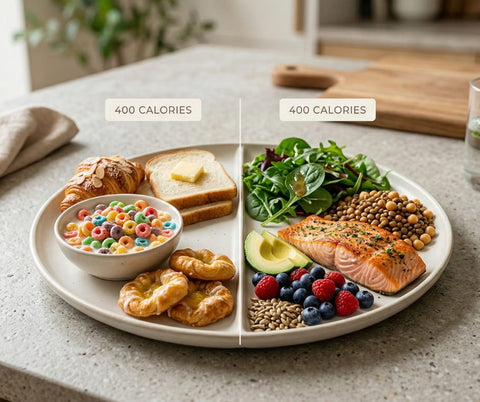 Nutrient Density vs Calories: Why Eating Smarter Matters More Than Eating Less