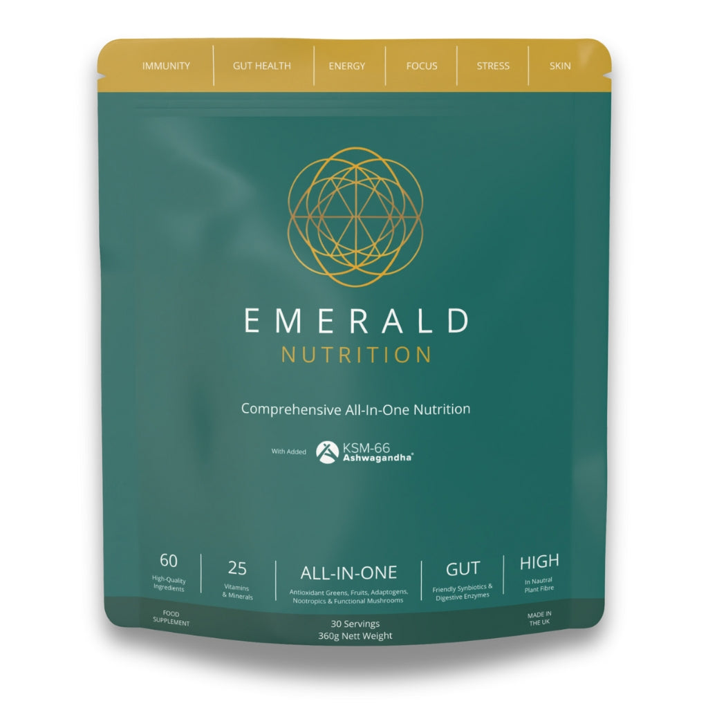 Emerald Nutrition package on a white background