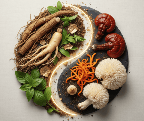 Adaptogens vs Functional Mushrooms: Benefits & Key Differences