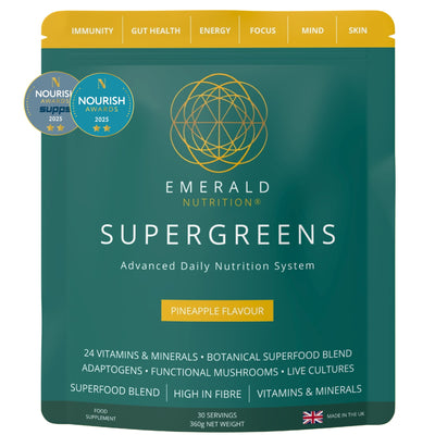 Emerald Supergreens pouch