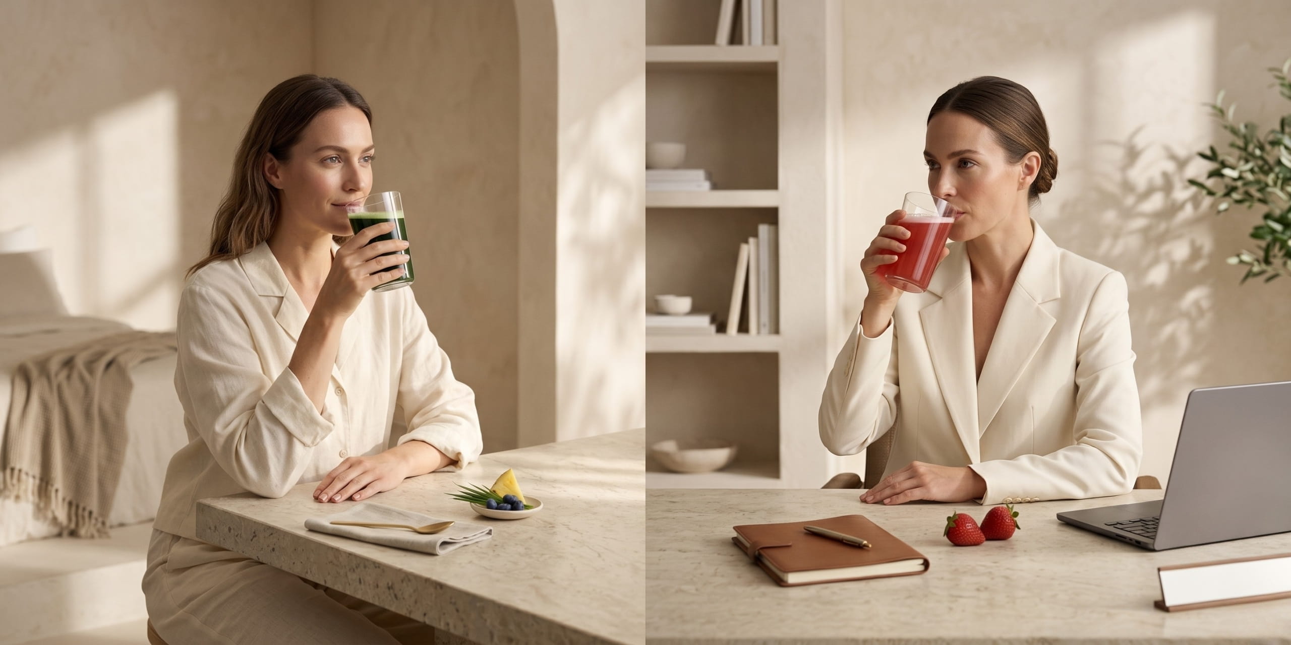 The Emerald system — one calm morning and afternoon ritual