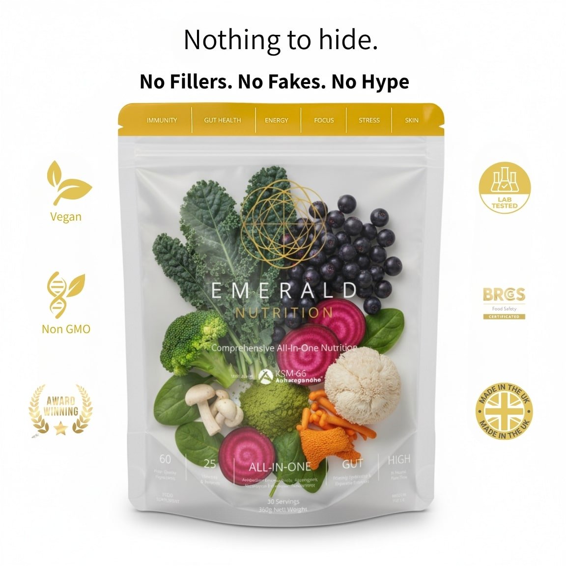 Emerald Nutrition® SuperGreens - Emerald Nutrition