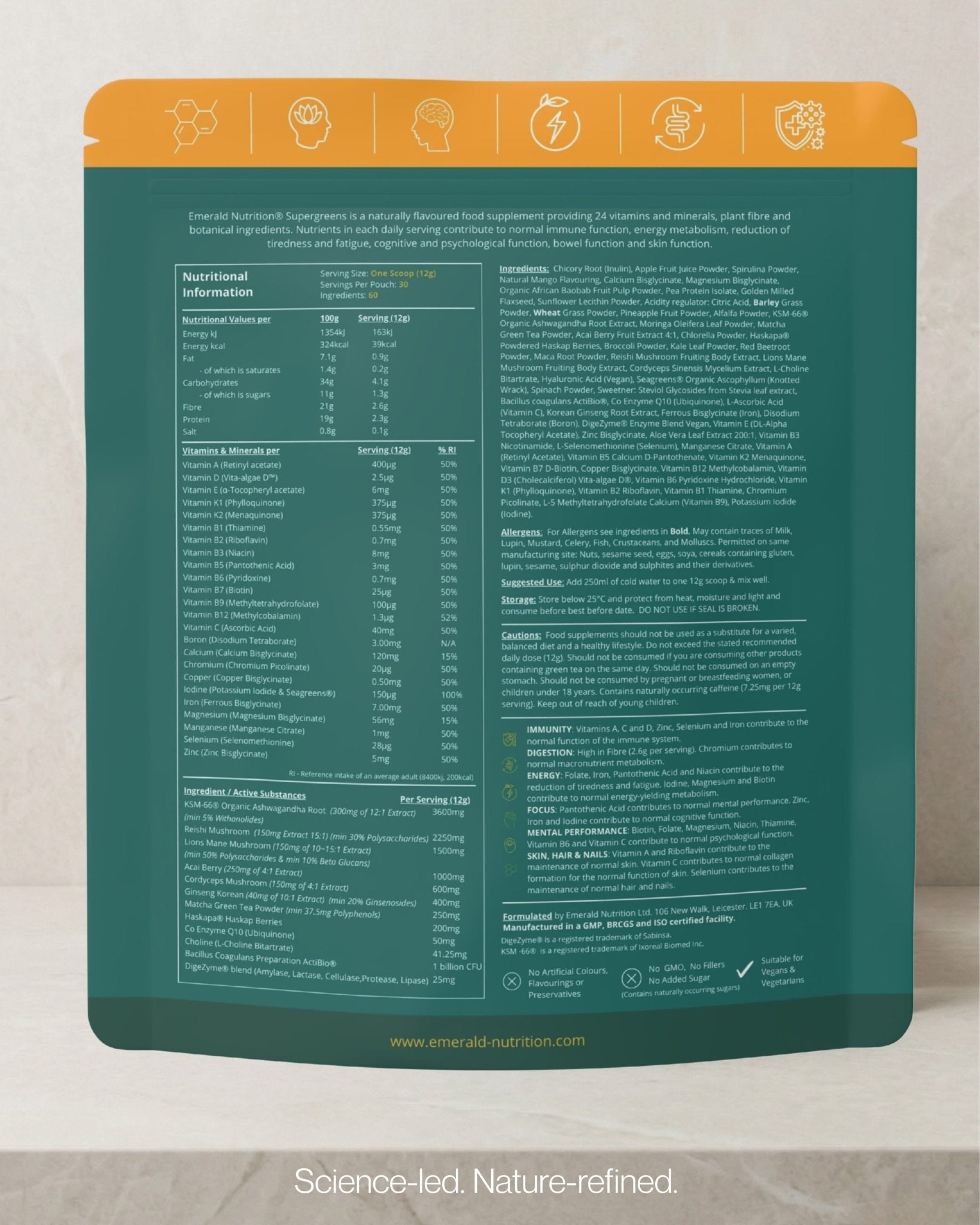 Emerald Nutrition Supergreens® - Emerald Nutrition