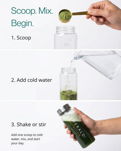 Emerald Nutrition Supergreens® – Your Morning, Upgraded. – Pineapple - Emerald Nutrition