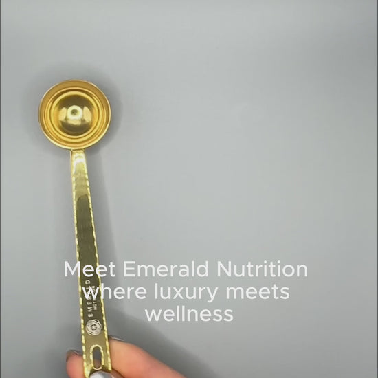 Emerald Nutrition SuperGreens Main Video showcasing product benefits and features as well as subscription accessories